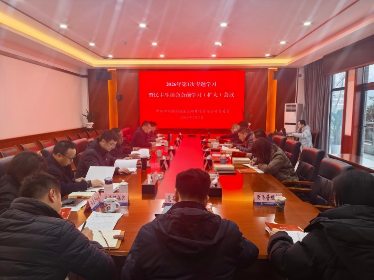 雅西公司召开2026年党委理论学习中心组第一次专题学习暨民主生活会前学习会议